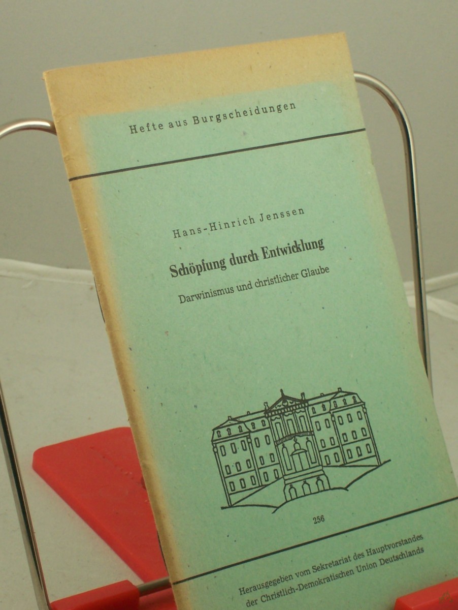 Product image 1 of the product “Schöpfung durch Entwicklung : Darwinismus und christlicher Glaube / Hans-Hinrich Jenssen. Hrsg. vom Sekretariat d. Hauptvorstandes d. Christl.-Demokrat. Union Deutschlands ”