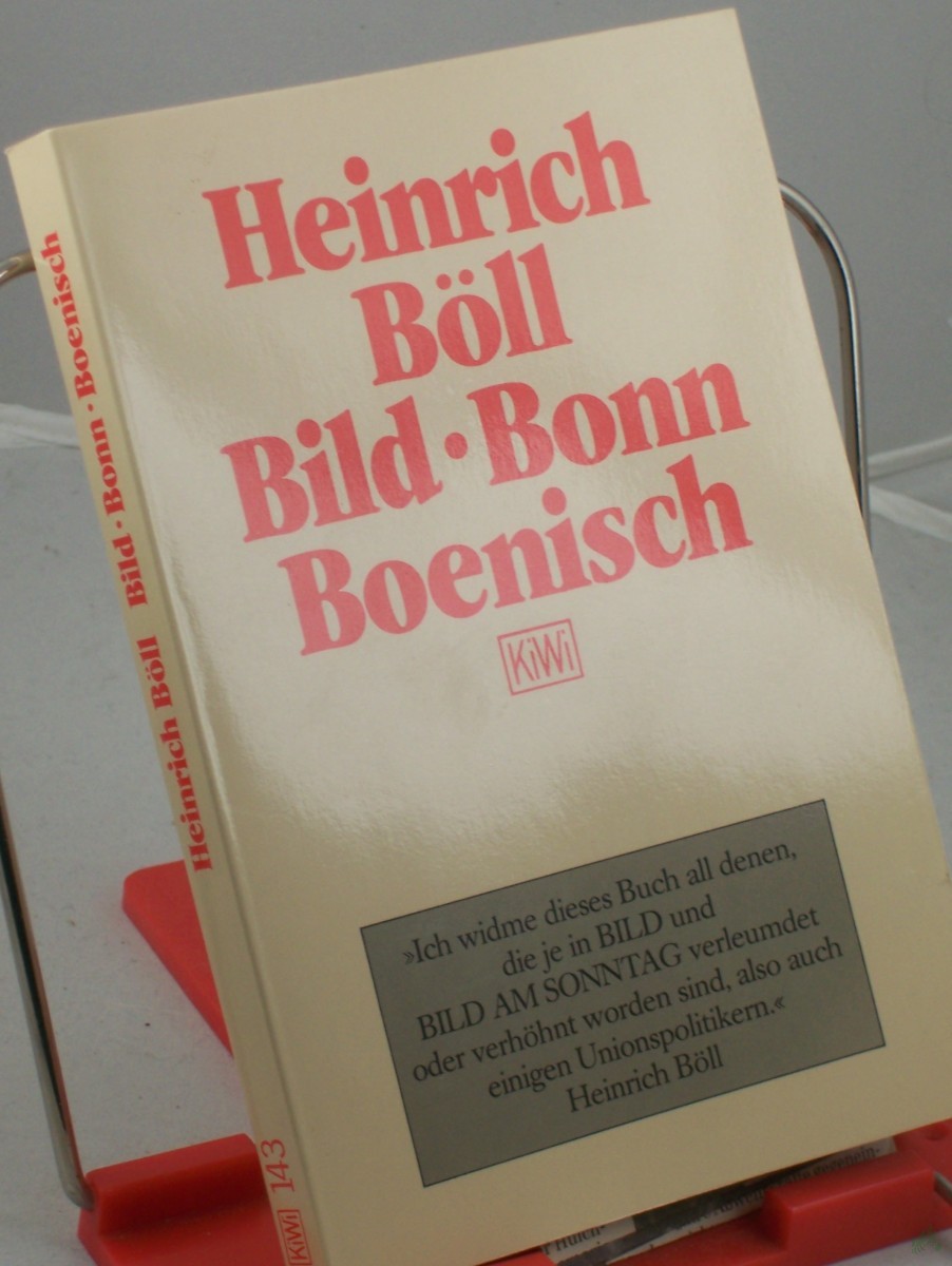 Artikelbild 1 des Artikels “Bild - Bonn - Boenisch / Heinrich Böll “