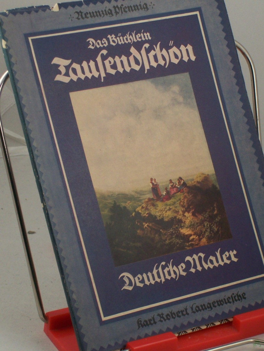Product image 1 of the product “Das Büchlein Tausendschön : Deutsche Maler des 1. und 2. Drittels des 19. Jh. ”