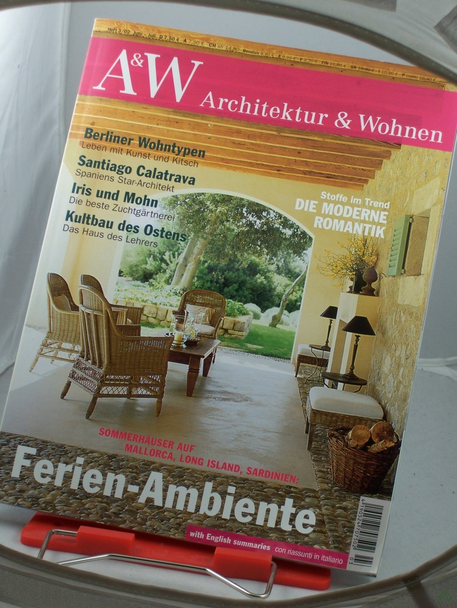 Artikelbild 1 des Artikels “3/2002, Ferien Ambiente “