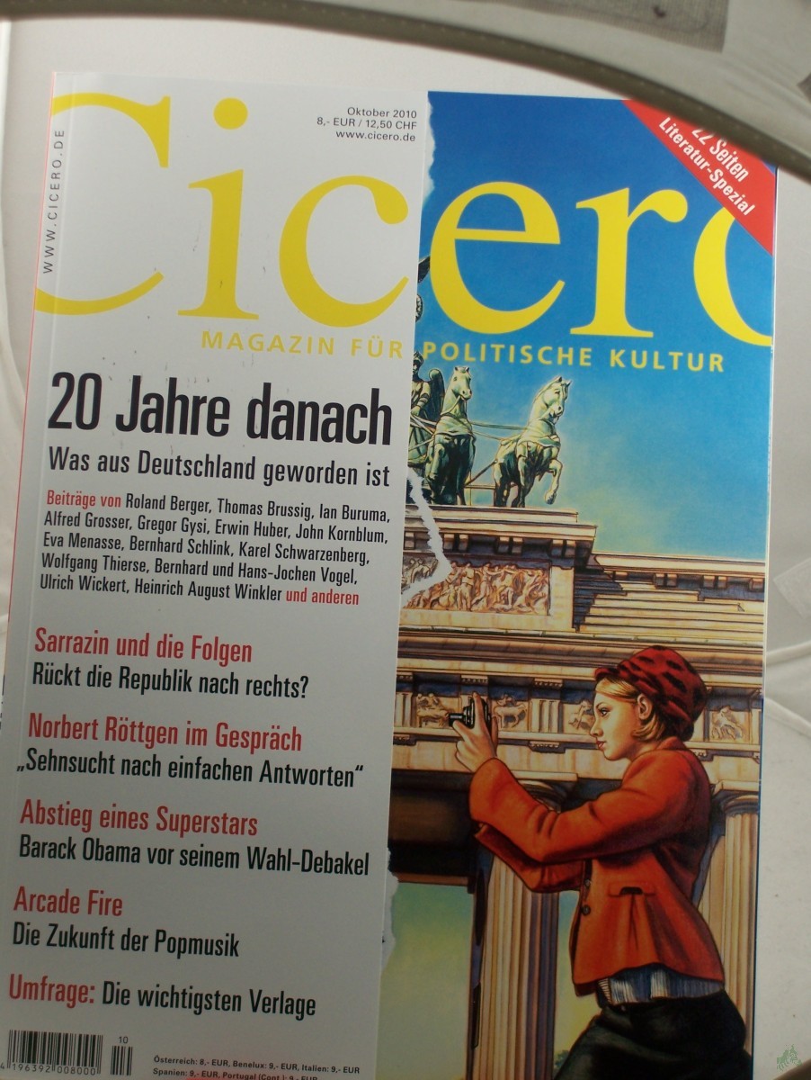 Artikelbild 1 des Artikels “10/2010, 20 Jahre dannach was aus Deutschland geworden ist “
