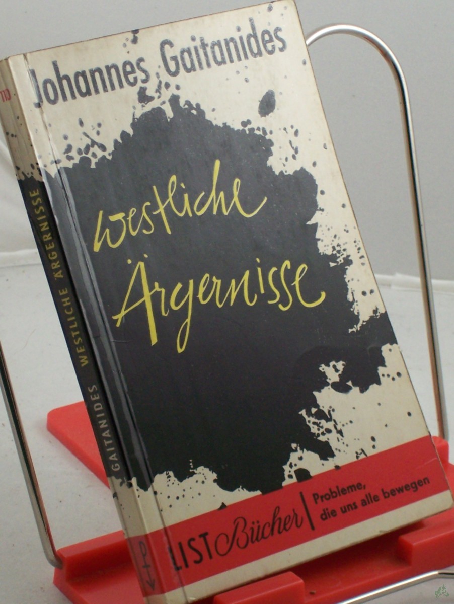 Product image 1 of the product “Westliche Ärgernisse / Johannes Gaitanides ”