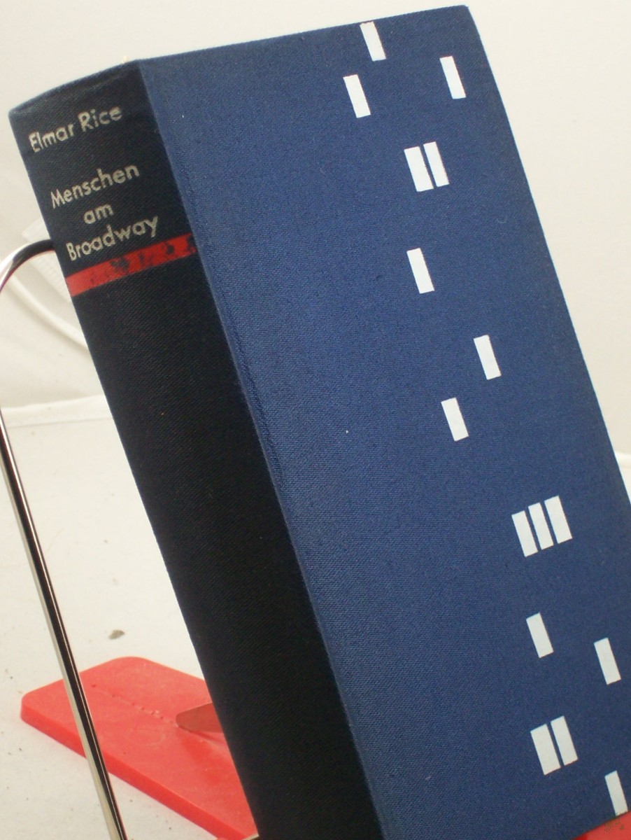 Product image 1 of the product “Menschen am Broadway : Roman / Elmer Rice. Dt. Fassung aus d. Amerikan. von Richard Kleineibst ”