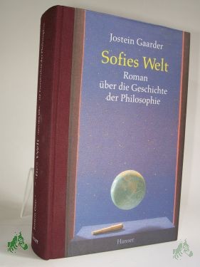 Product image 1 of the product “Sofies Welt : Roman über die Geschichte der Philosophie / Jostein Gaarder. Aus dem Norweg. von Gabriele Haefs ”