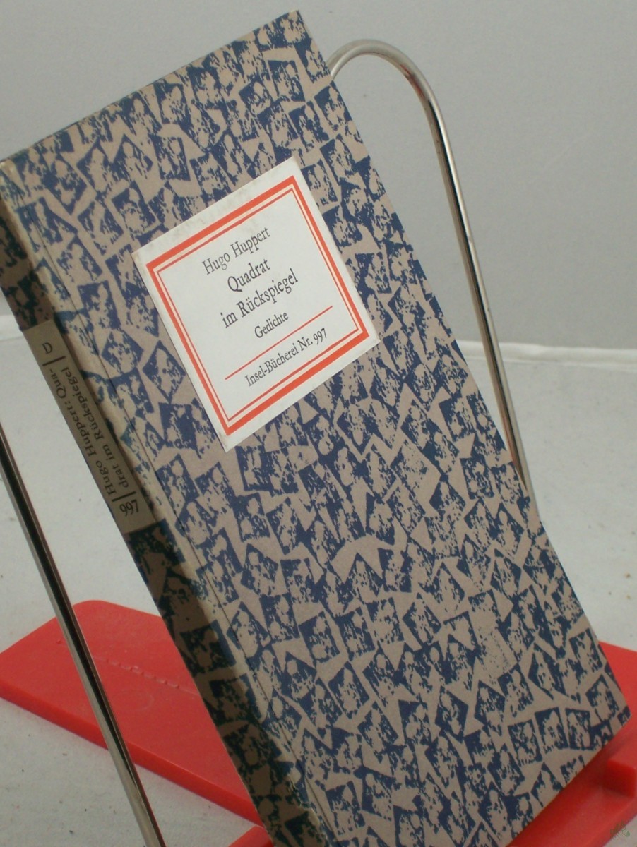 Product image 1 of the product “Quadrat im Rückspiegel : Gedichte aus 40 Jahren / Hugo Huppert ”