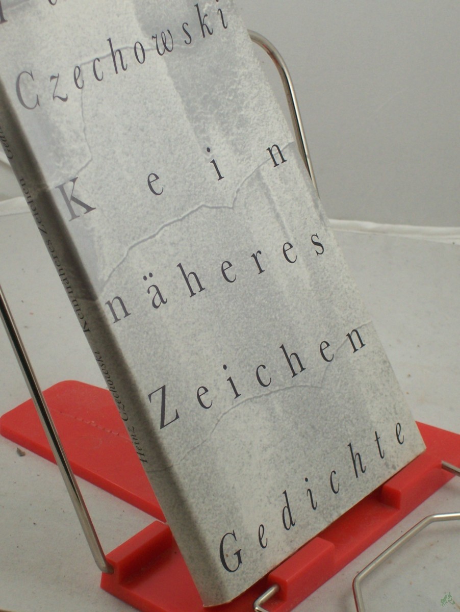 Artikelbild 1 des Artikels “Kein näheres Zeichen : Gedichte / Heinz Czechowski “