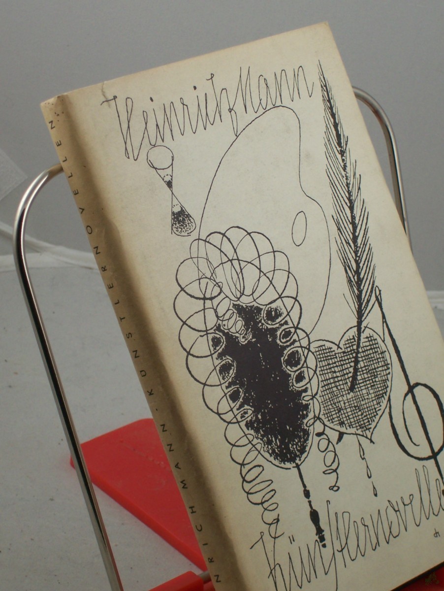 Artikelbild 1 des Artikels “Künstlernovellen / Heinrich Mann. Ausw. u. Nachw.: Helga Bemmann. Illustrationen: Bert Heller “