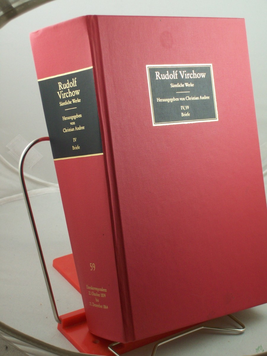 Artikelbild 1 des Artikels “Sämtliche Werke, Bd. 59 : Abt. 4, Briefe. Der Briefwechsel mit den Eltern 1839 - 1864 : zum ersten Mal vollständig in historisch-kritischer Edition / vorgelegt von Christian Andree “
