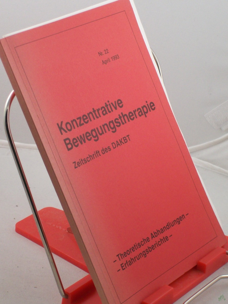 Artikelbild 1 des Artikels “Arbeitskreis für Konzentrative Bewegungstherapie DAKBT (Abkürzung) “