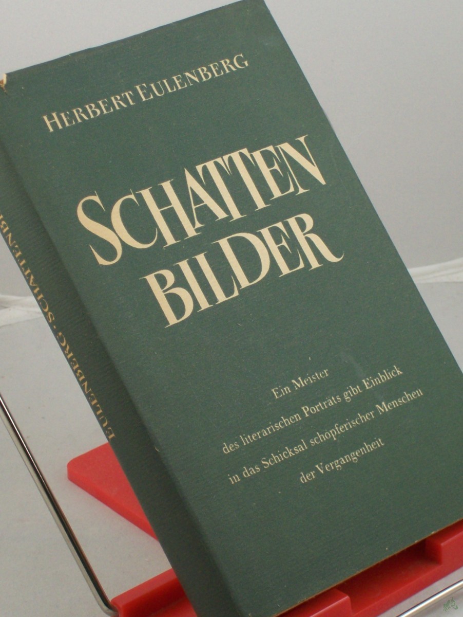 Artikelbild 1 des Artikels “Ausgewählte Schattenbilder / Herbert Eulenberg “