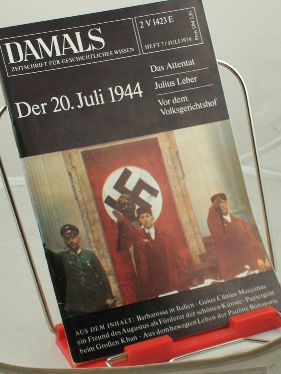 Artikelbild 1 des Artikels “7/1974, der 20. Juli 1944 “