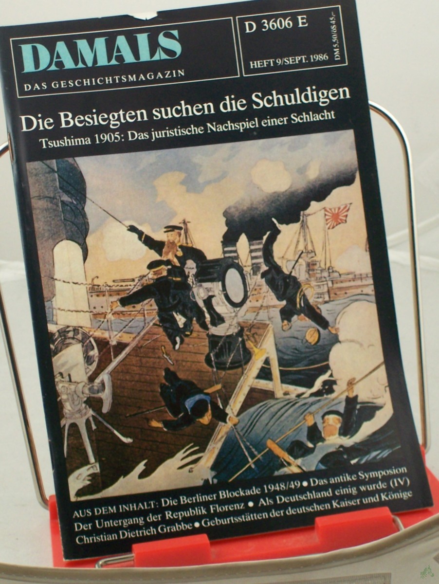 Product image 1 of the product “9/1986, Die Besiegten suchen die Schuldigen, Tushima 1905 Das juristische Nachspiel einer Schlacht ”
