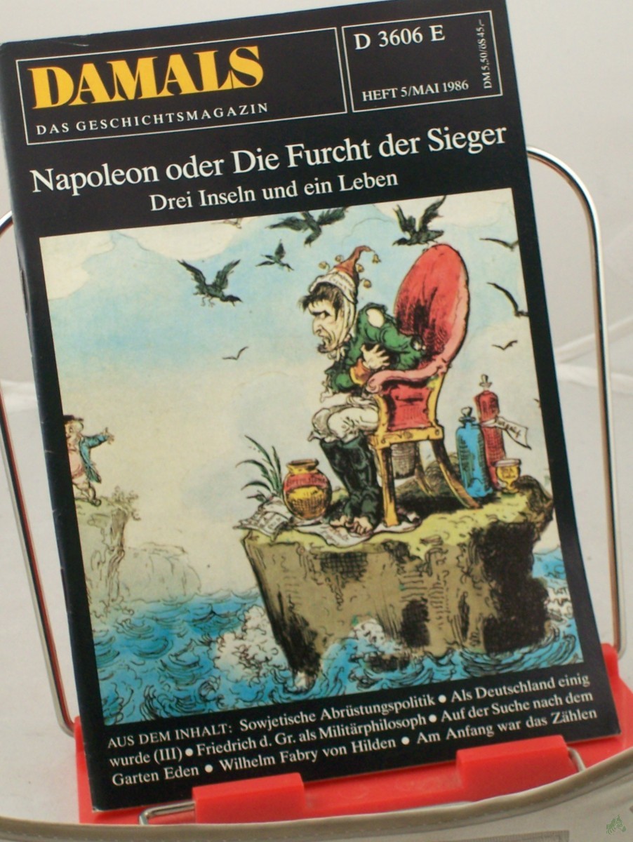 Product image 1 of the product “5/1986, Napoleon oder die Furcht der Sieger, Drei Inseln und ein Leben ”