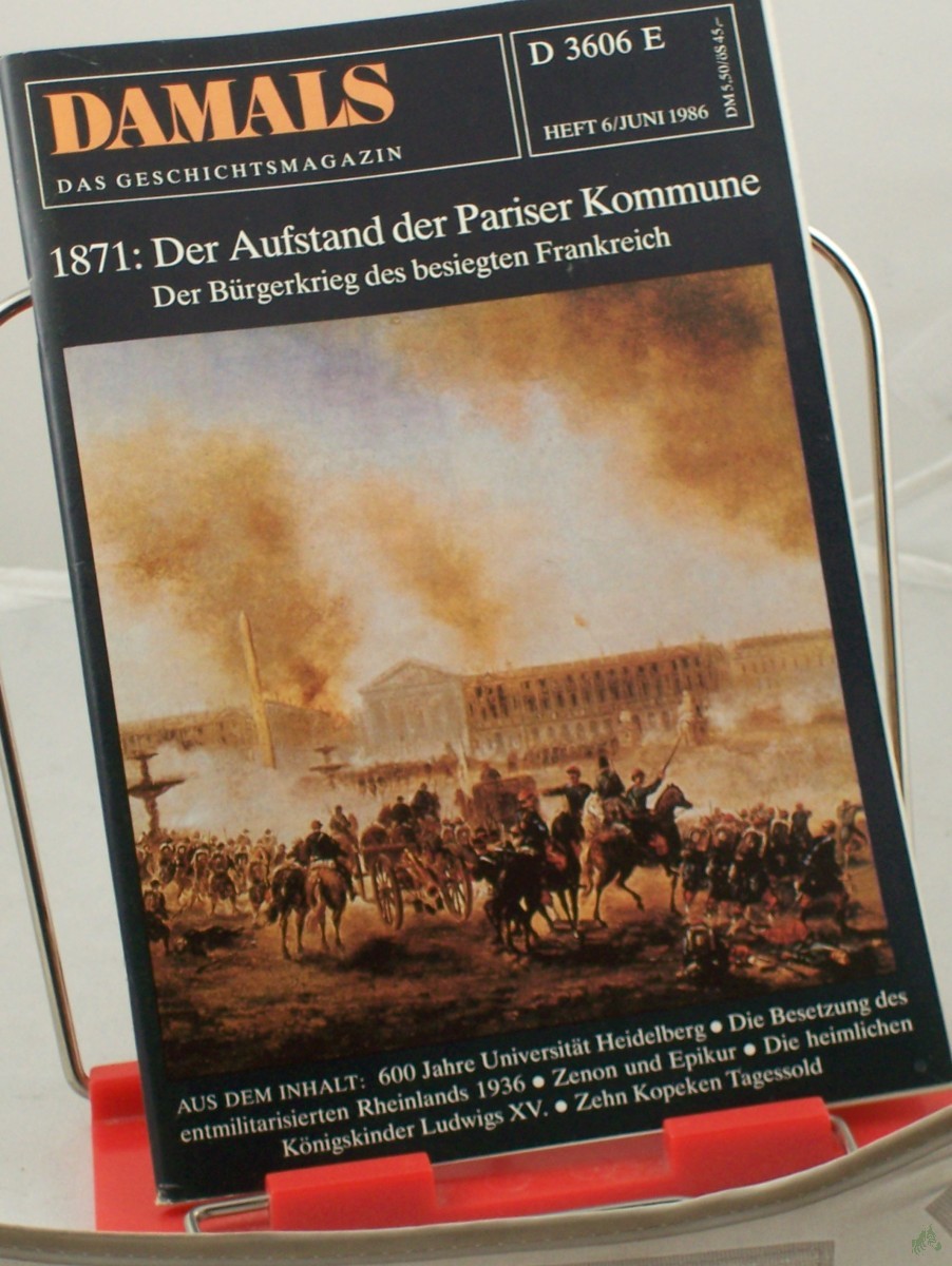 Artikelbild 1 des Artikels “6/1986 Der Aufstand der Pariser Kommune “