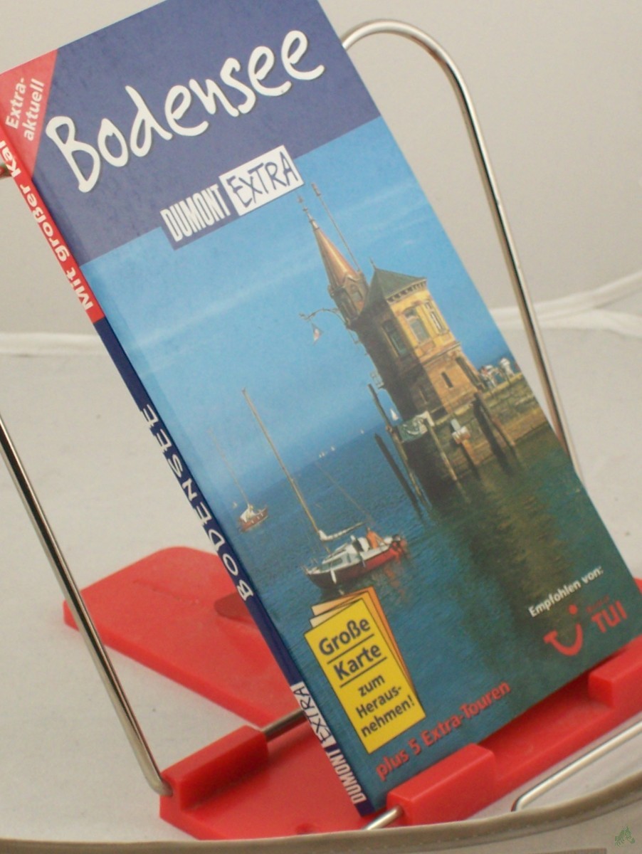 Product image 1 of the product “Bodensee : große Karte zum Herausnehmen! ; plus 5 Extra-Touren / Michael Reimer ”