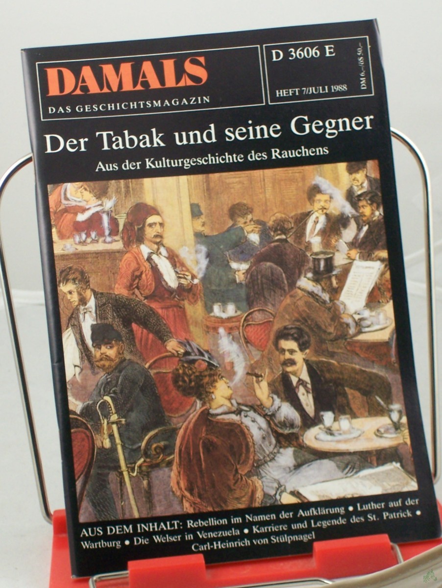 Product image 1 of the product “7/1988, Der Tabak und seine Gegner ”