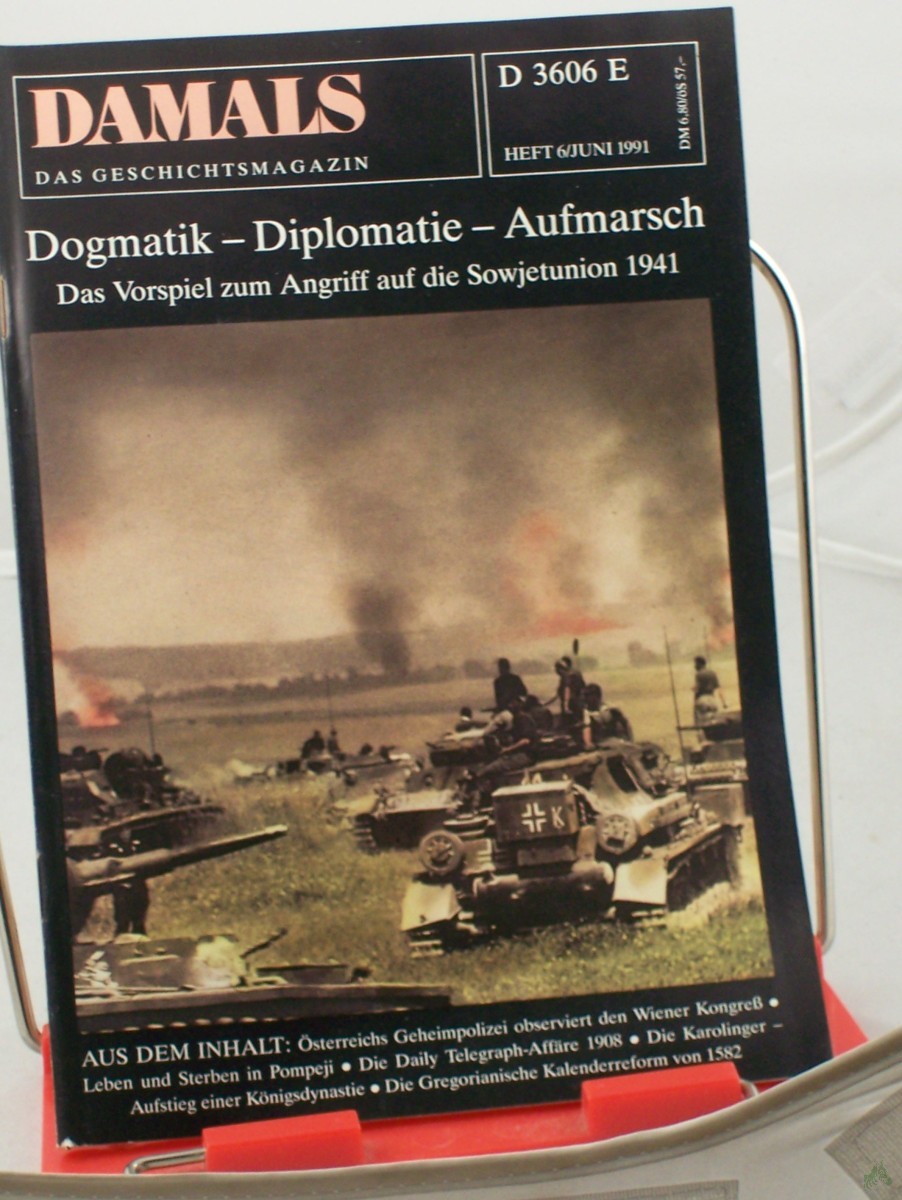 Product image 1 of the product “6/1991, Dogmatik Diplomatie Aufmarsch ”