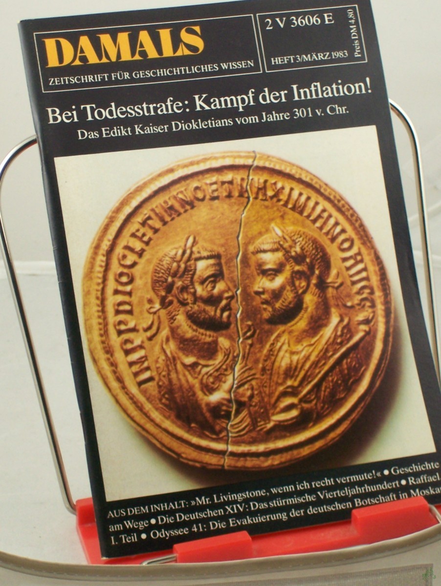Artikelbild 1 des Artikels “3/1983, Bei Todesstrafe Kampf der Inflation “