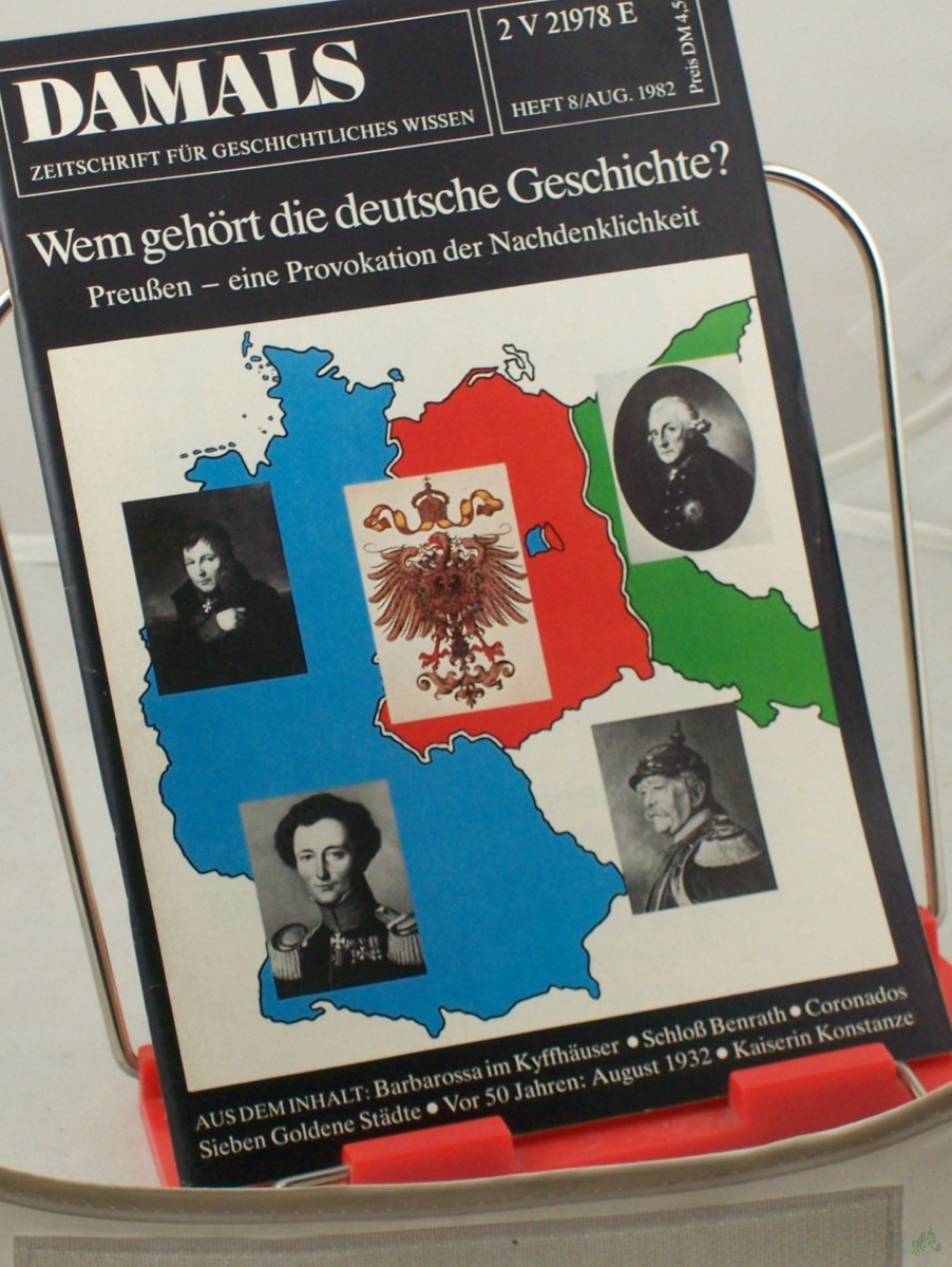 Product image 1 of the product “8/1982, Wem gehört die deutsche Geschichte ”