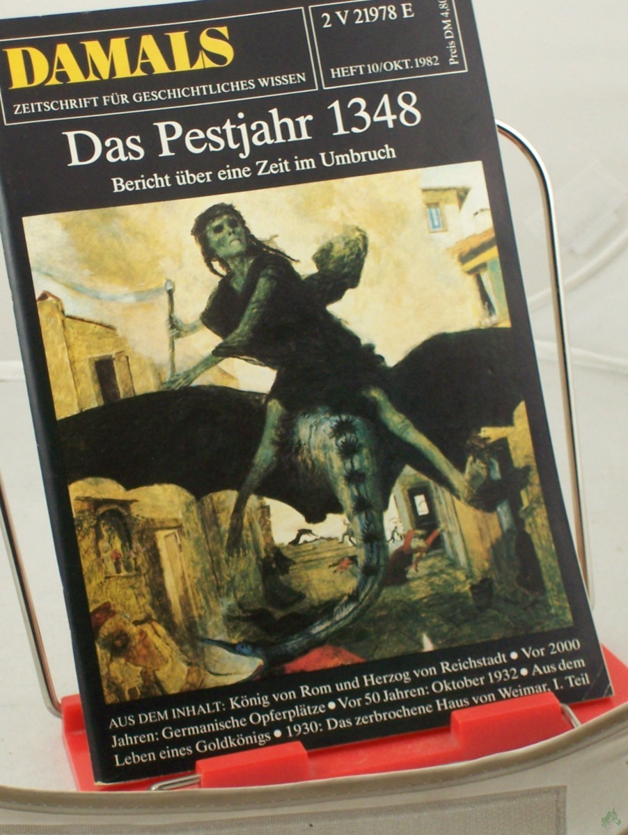 Product image 1 of the product “10/1982, Das Pestjahr 1348 ”