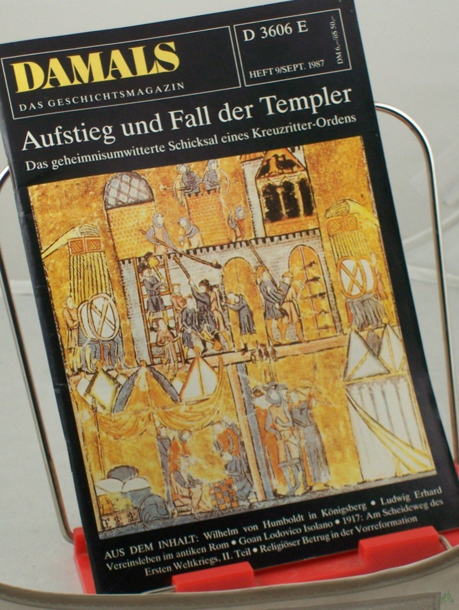 Artikelbild 1 des Artikels “9/1987, Aufstieg und Fall der Templer “