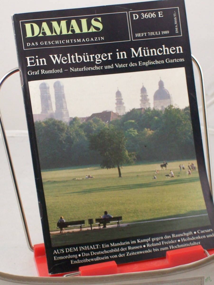 Product image 1 of the product “7/1989, Ein Weltbürger in München ”