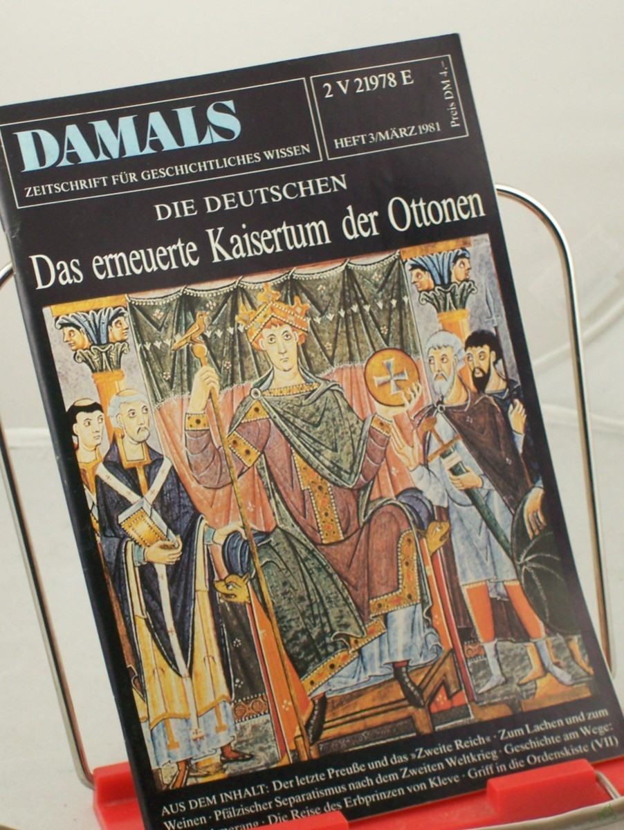 Product image 1 of the product “3/1981, Das erneuerte Kaisertum der Ottonen ”