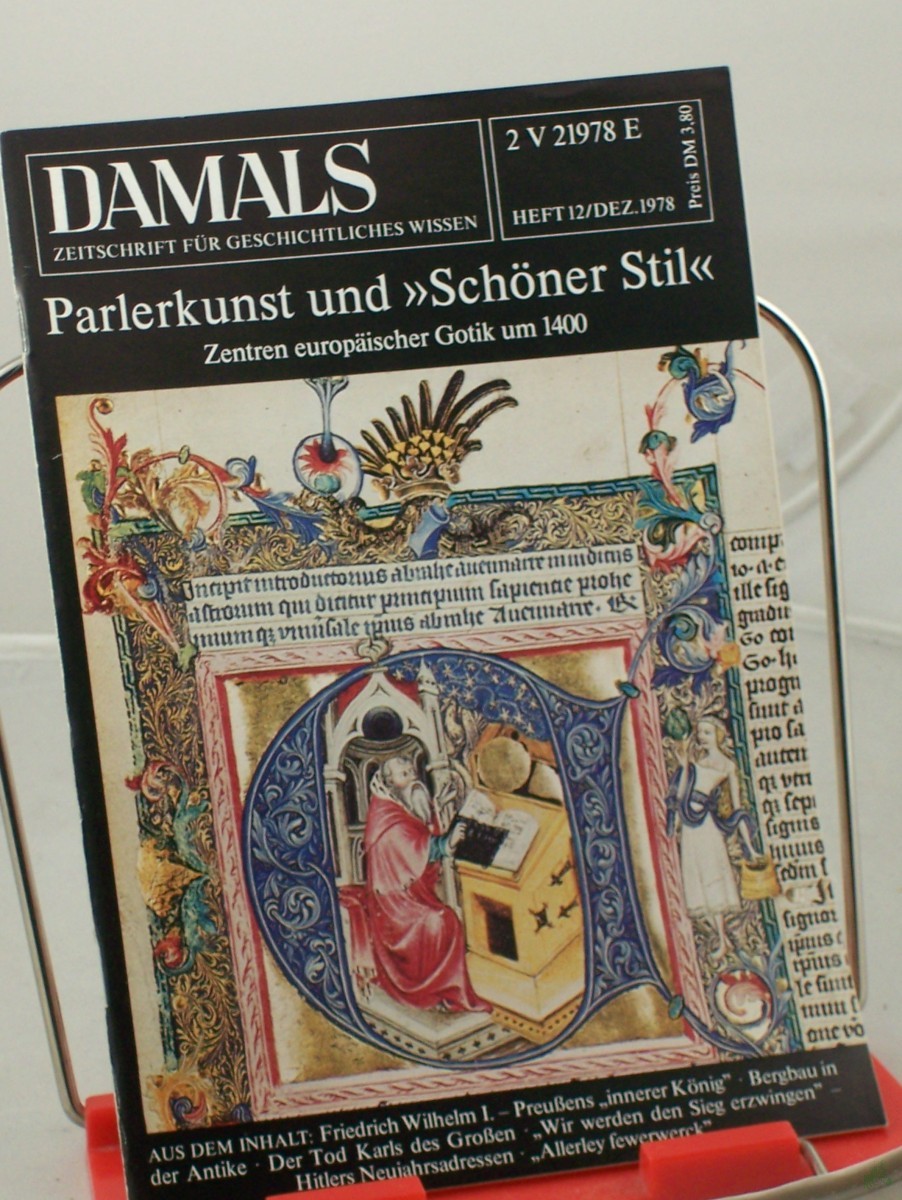 Product image 1 of the product “12/1978, Parlerkunst und Schöner Stil ”