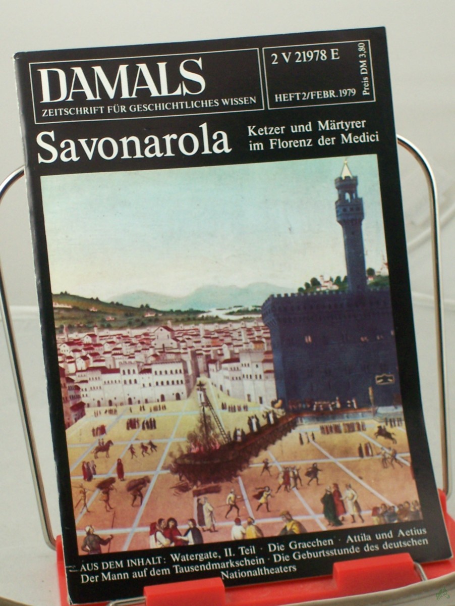 Artikelbild 1 des Artikels “2/1979, Savonarola “