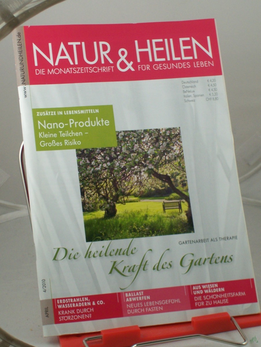 Artikelbild 1 des Artikels “04/10 Fasten, Erdstrahlen, Gartentherapie, Nanotechnologie, Ruth Pfau, Schönheit “
