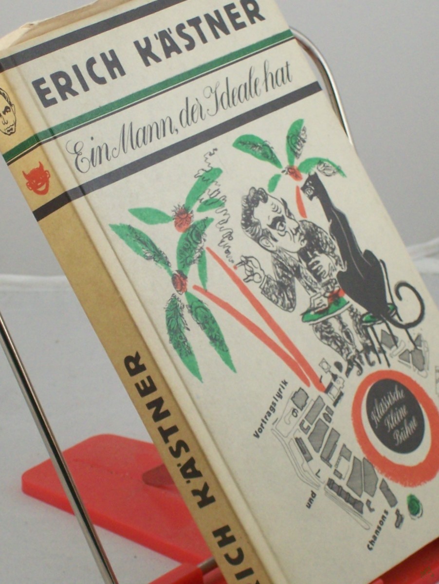 Artikelbild 1 des Artikels “Ein Mann, der Ideale hat : Vortragslyrik u. Chansons / Erich Kästner “