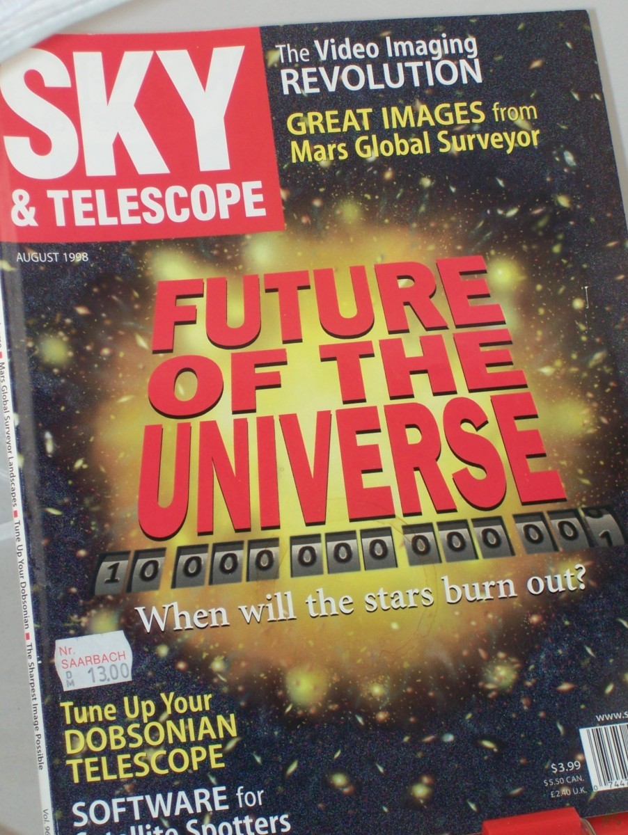Artikelbild 1 des Artikels “8/1998, Future of the Universe “