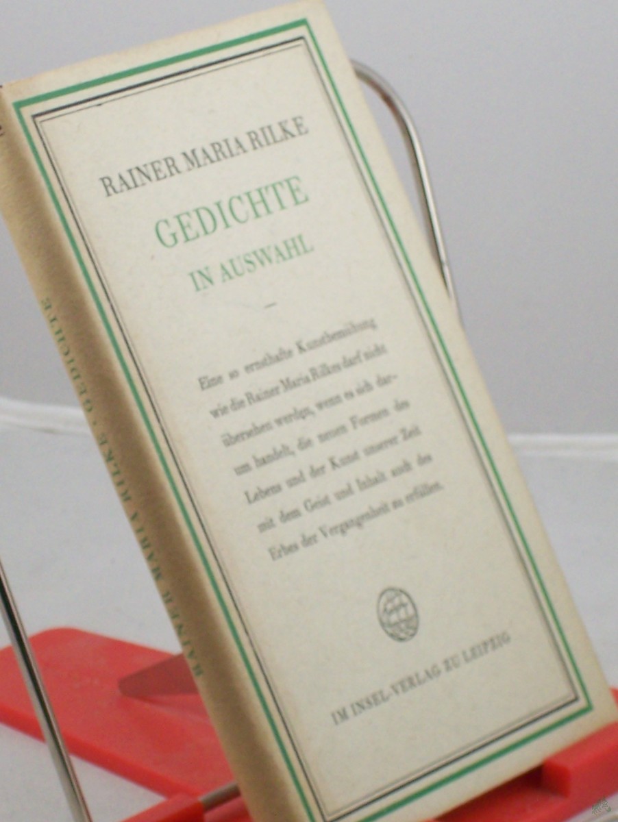 Artikelbild 1 des Artikels “Gedichte in Auswahl / Rainer Maria Rilke “
