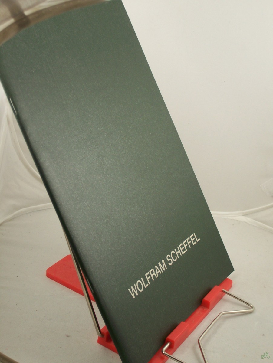Product image 1 of the product “Wolfram Scheffel, Austellungskatalog, Barkenhoff Stipendium 1994/1995 ”