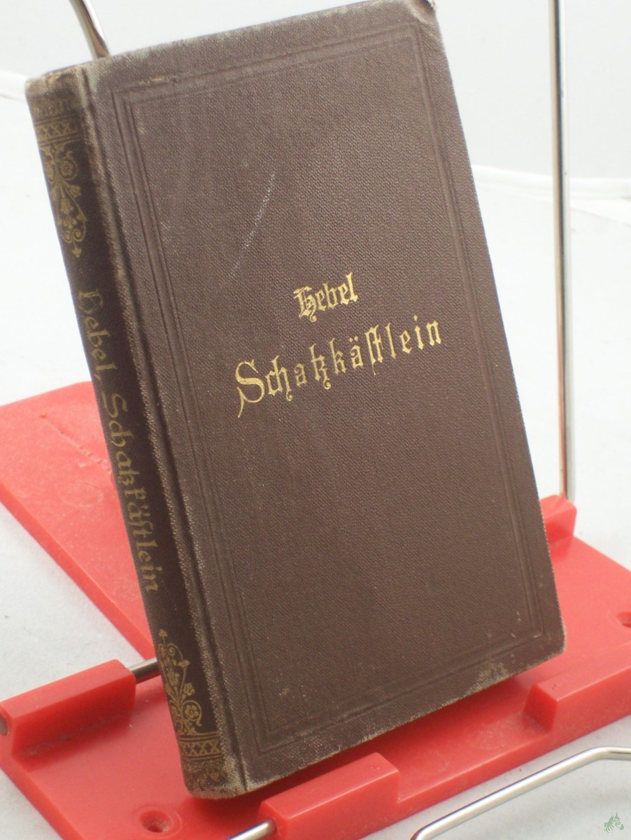 Product image 1 of the product “Schatzkästlein des rheinischen Hausfreundes / von J. P. Hebel ”
