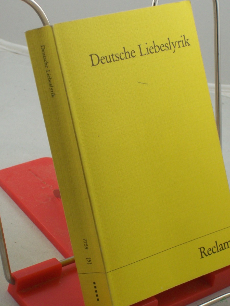 Product image 1 of the product “Deutsche Liebeslyrik / hrsg. von Hans Wagener ”