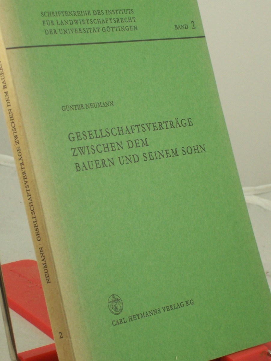 Artikelbild 1 des Artikels “Gesellschaftsverträge zwischen dem Bauern und seinem Sohn / Günter Neumann “