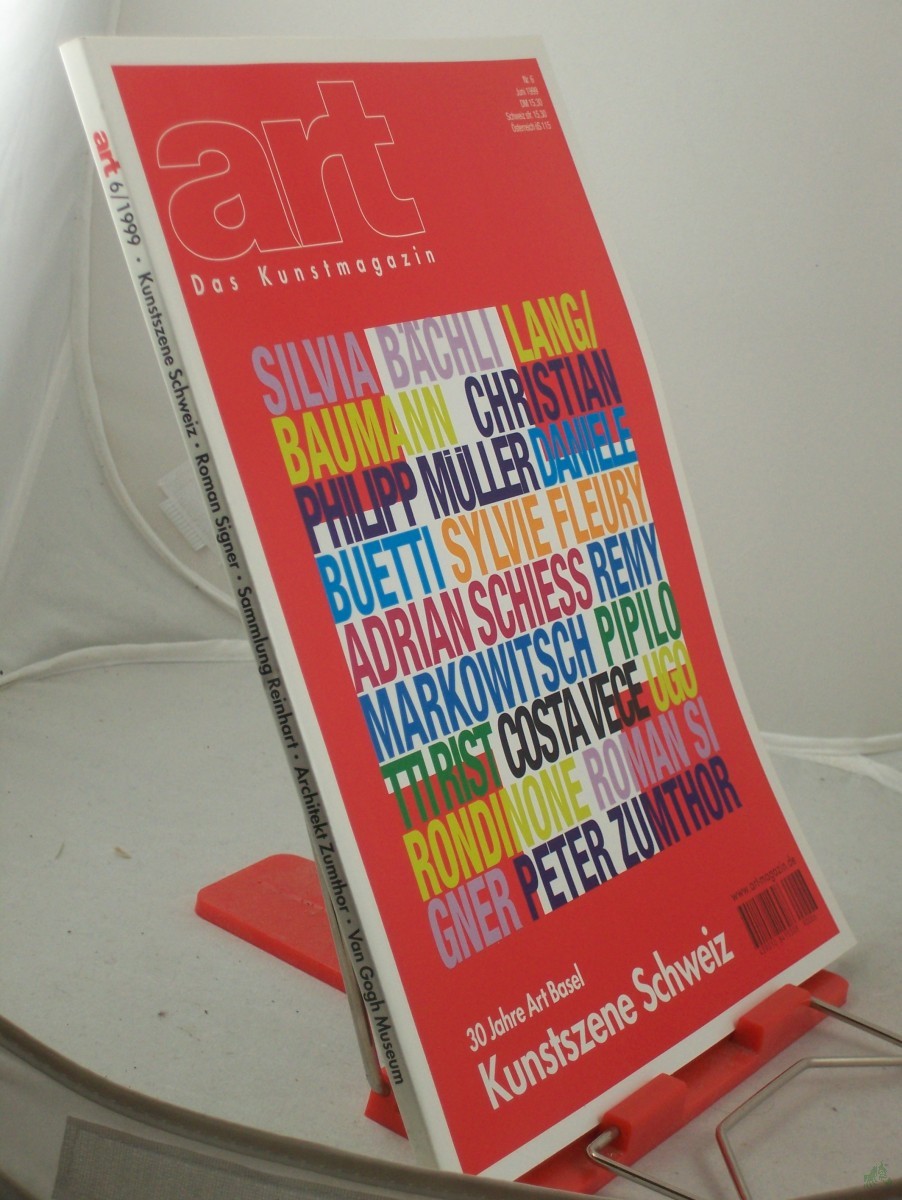 Product image 1 of the product “6/1999, Kunstszene Schweiz ”