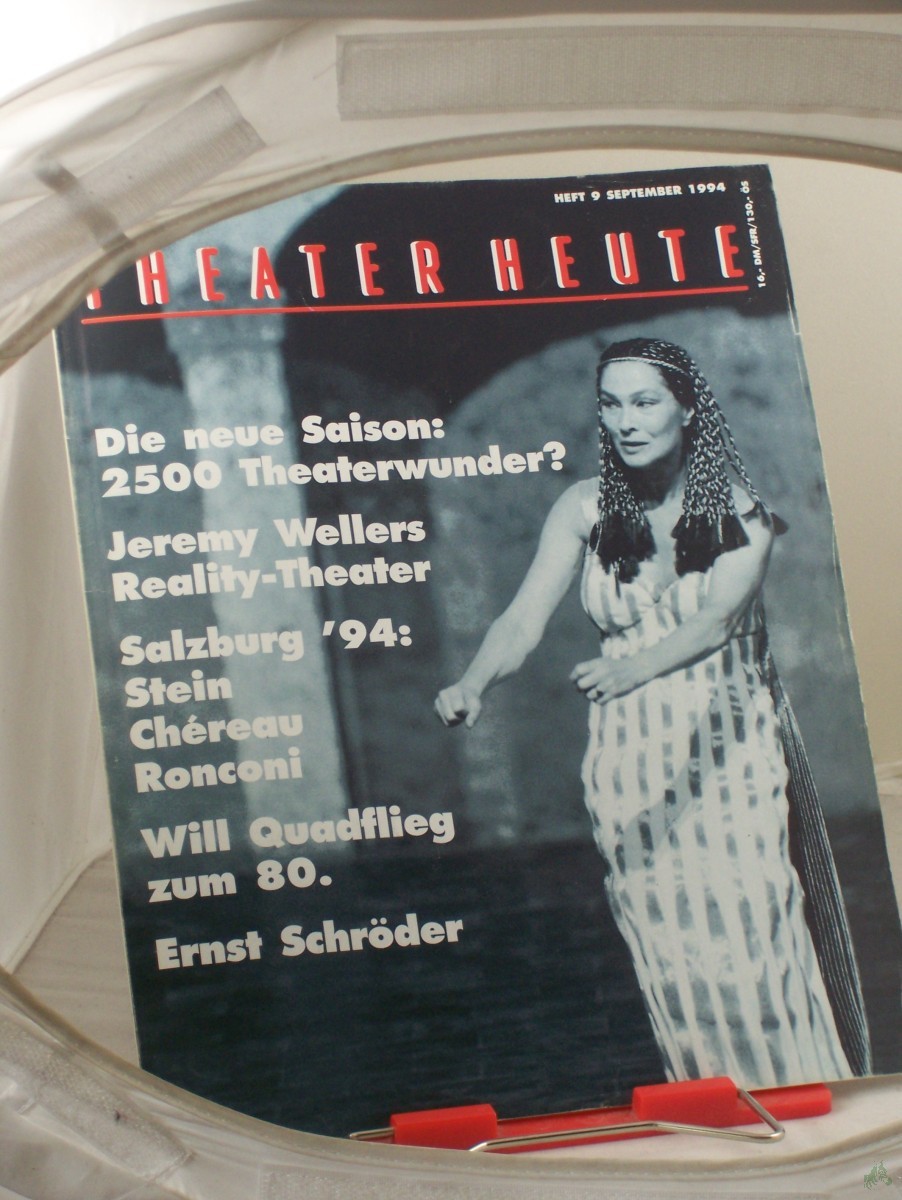 Product image 1 of the product “Heft 9/1994, Jeremy Wellers Reality Theater ”