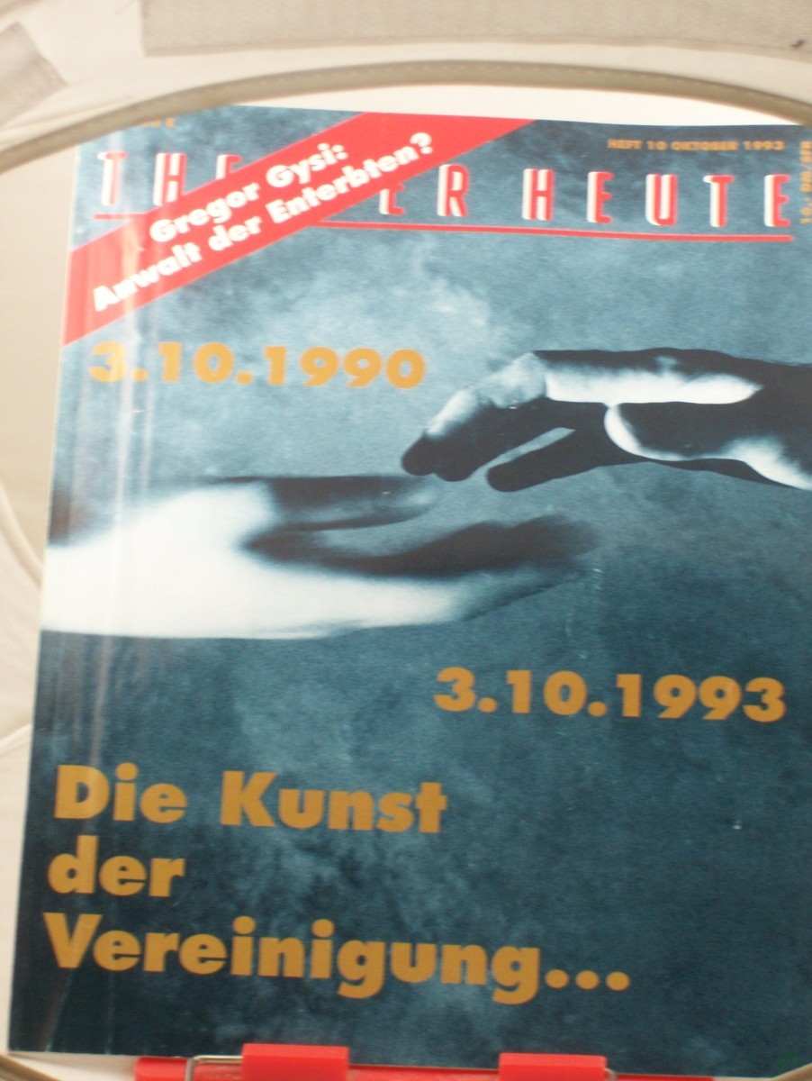 Product image 1 of the product “Heft 10/1993, Die Kunst der Vereinigung ”
