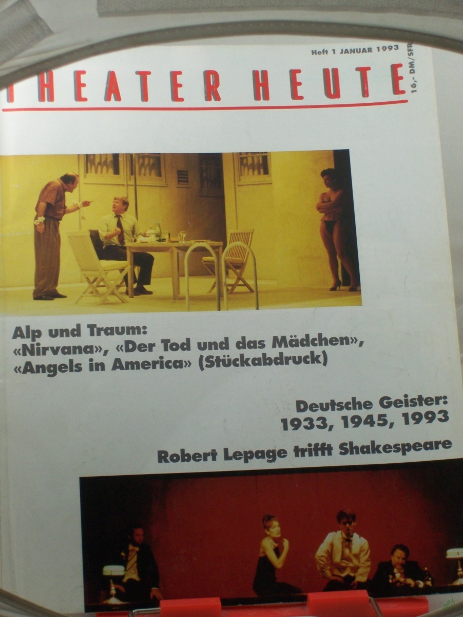 Artikelbild 1 des Artikels “1/1993, Alp und Traum “
