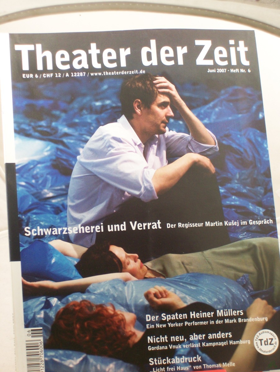 Product image 1 of the product “Heft 06/2007 Schwarzseherei und Verrat Der Regisseur Martin Kuej im Gespräch ”
