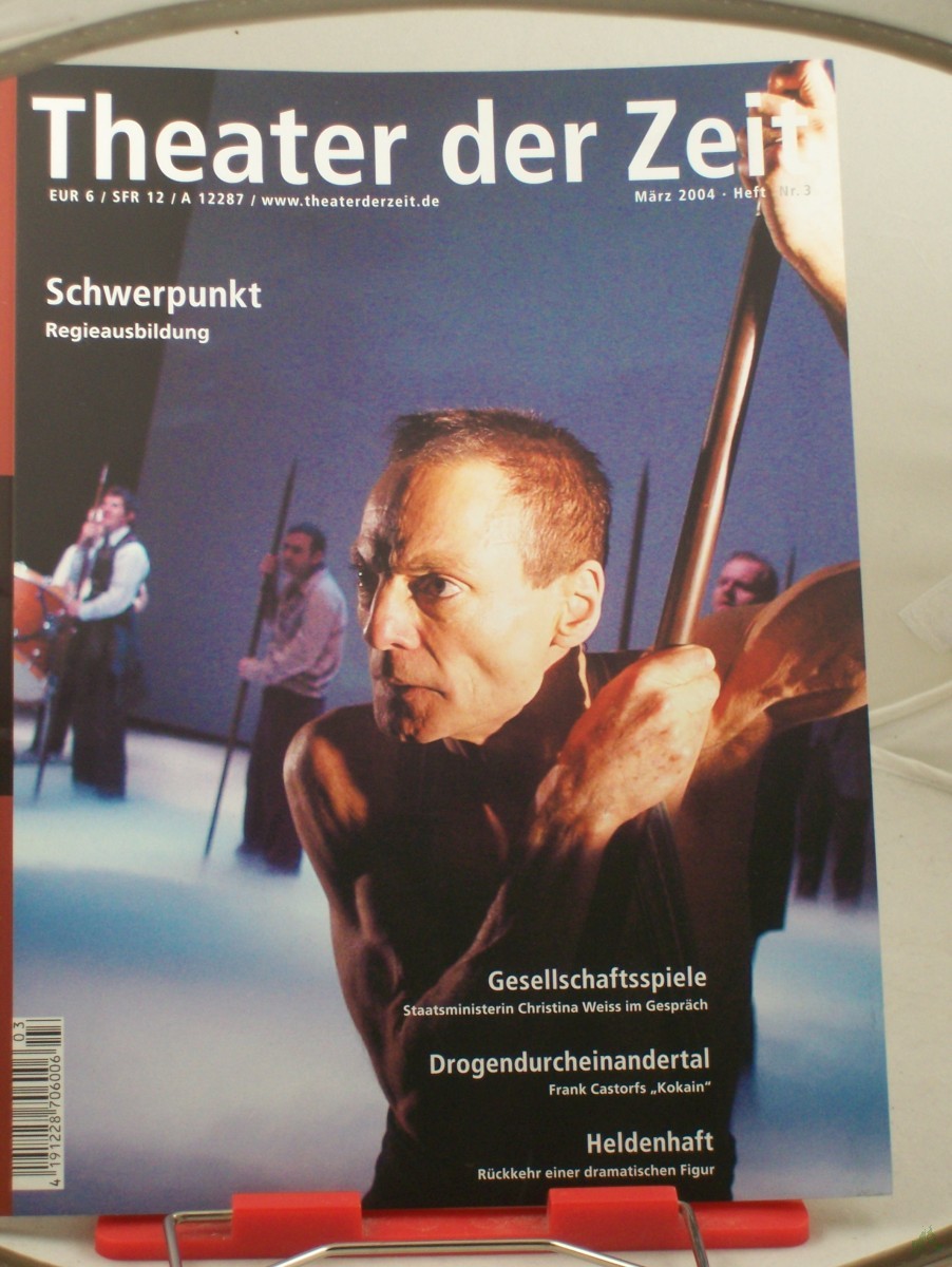 Artikelbild 1 des Artikels “Heft 03/2004 Schwerpunkt Regieausbildung “