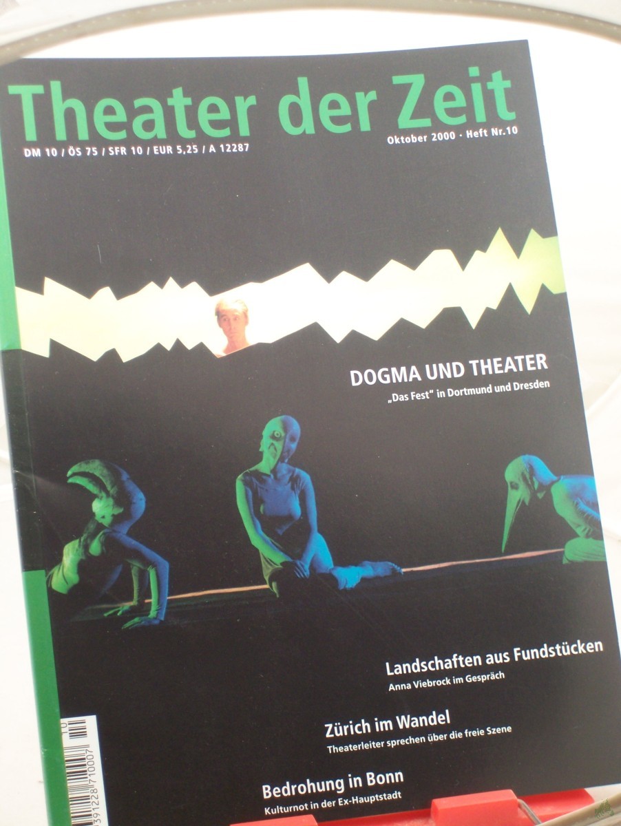Product image 1 of the product “Heft 10/2000 Dogma und Theater 