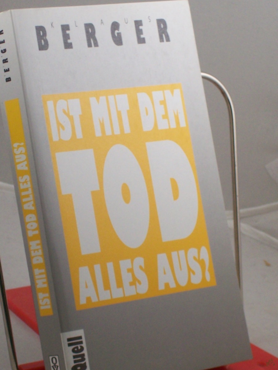 Artikelbild 1 des Artikels “Ist mit dem Tod alles aus? / Klaus Berger “