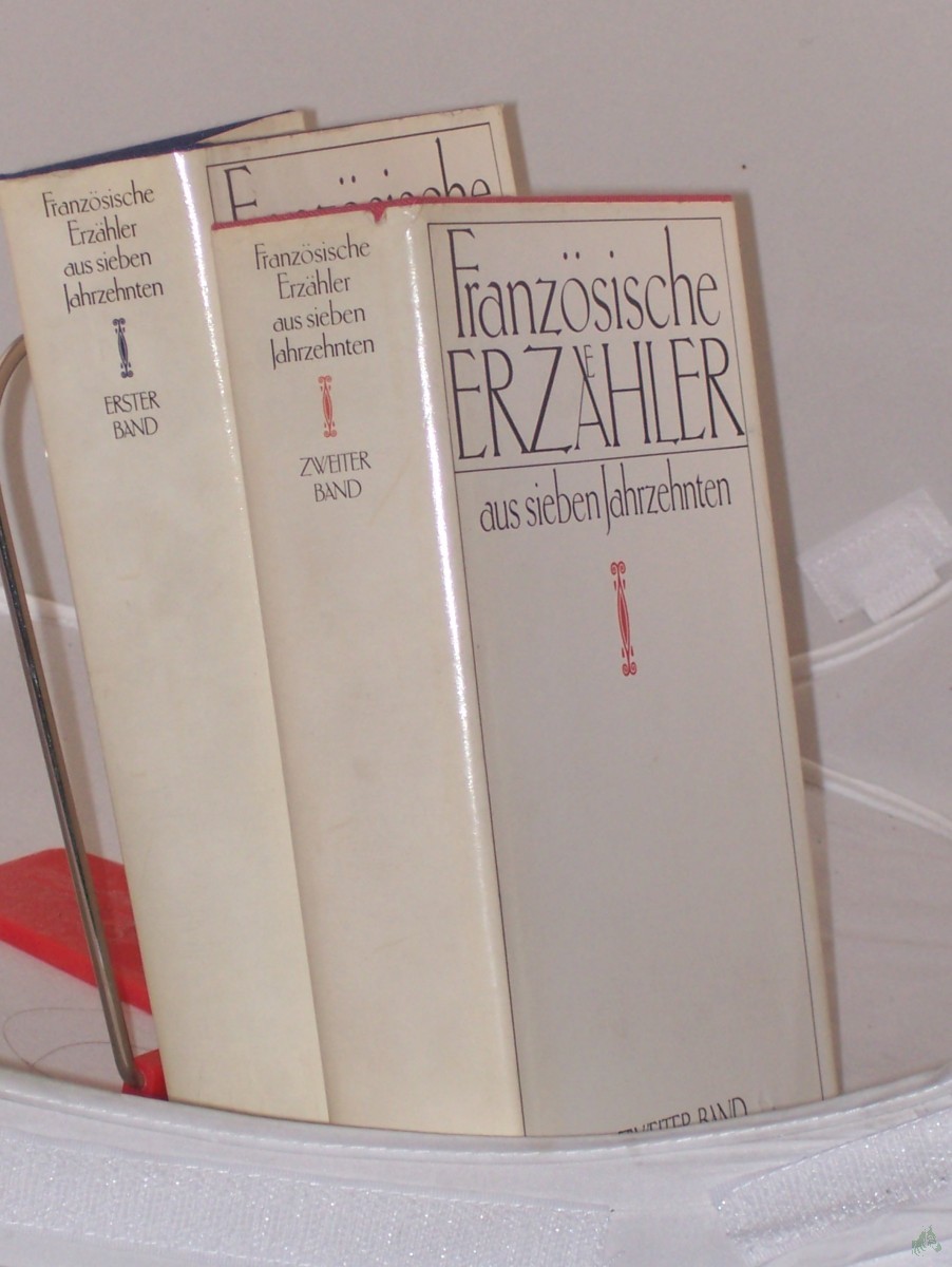 Artikelbild 1 des Artikels “Französische Erzähler aus sieben Jahrzehnten /2 Bände hrsg. von Frauke Rother u. Klaus Möckel “