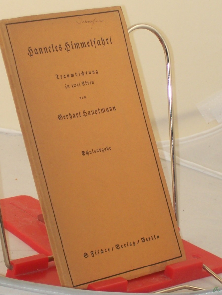 Artikelbild 1 des Artikels “Hanneles Himmelfahrt : Eine Traumdichtg in 2 Akten / Gerhart Hauptmann. Für d. Schulgebr. eingel. u. hrsg. von Walter Heynen “