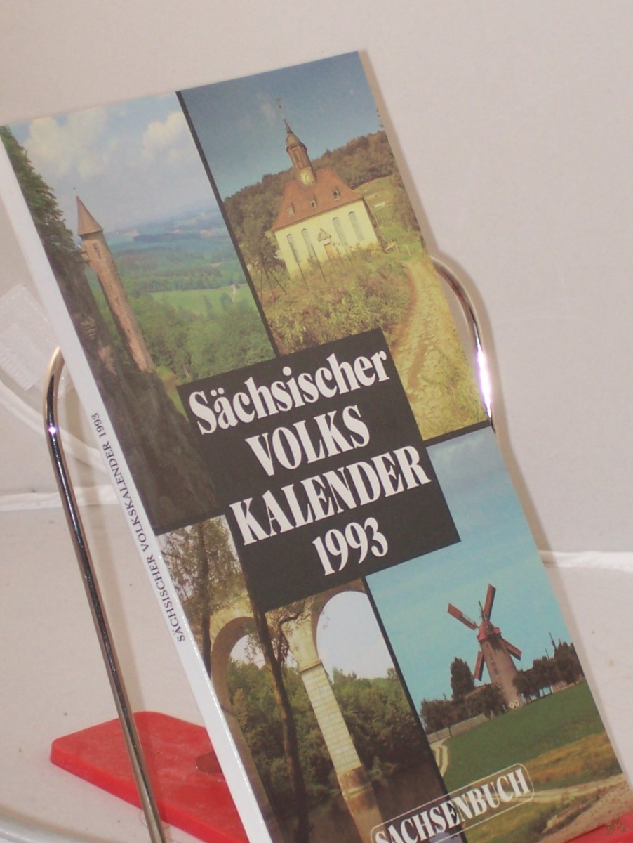 Product image 1 of the product “Sächsischer Volkskalender 1993, ”