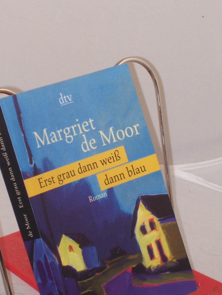 Artikelbild 1 des Artikels “Erst grau, dann weiß, dann blau : Roman / Margriet de Moor. Dt. von Heike Baryga “