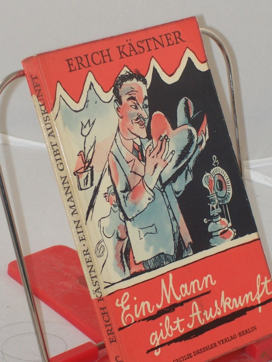 Artikelbild 1 des Artikels “Ein Mann gibt Auskunft / Erich Kästner. Zeichn. von Erich Ohser “